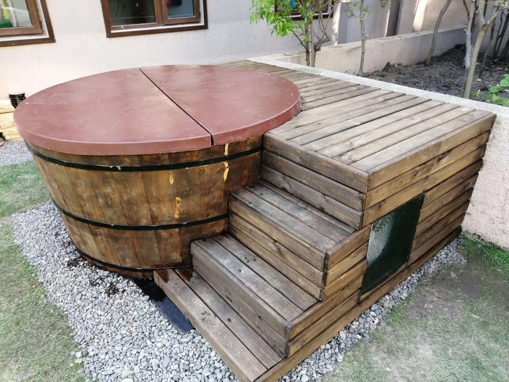 Deck modular para Tinajas de Madera