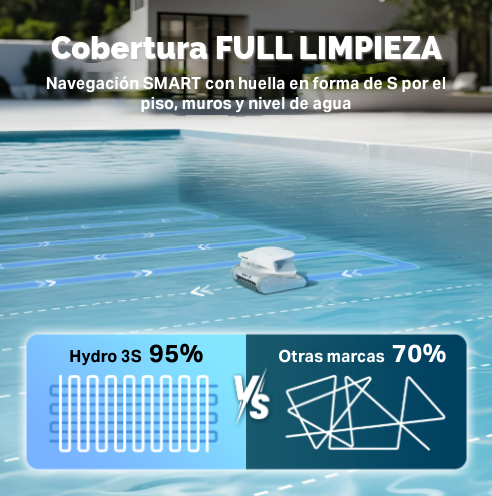 robot piscina Hydro3S