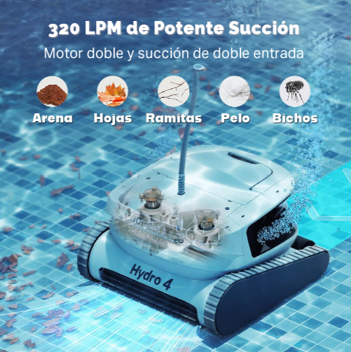 robot piscina hydro 4