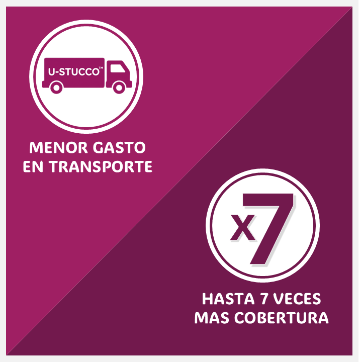 Ventajas logísticas del uso de estuco térmico USTUCCO