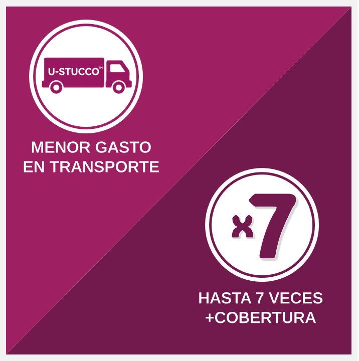 Ventajas logísticas del uso de estuco térmico USTUCCO
