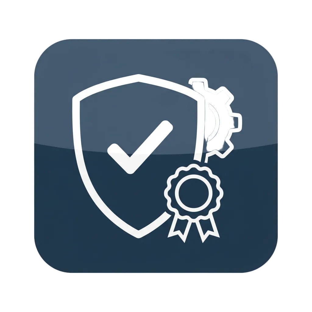 icono con concepto tecnico y seguridad