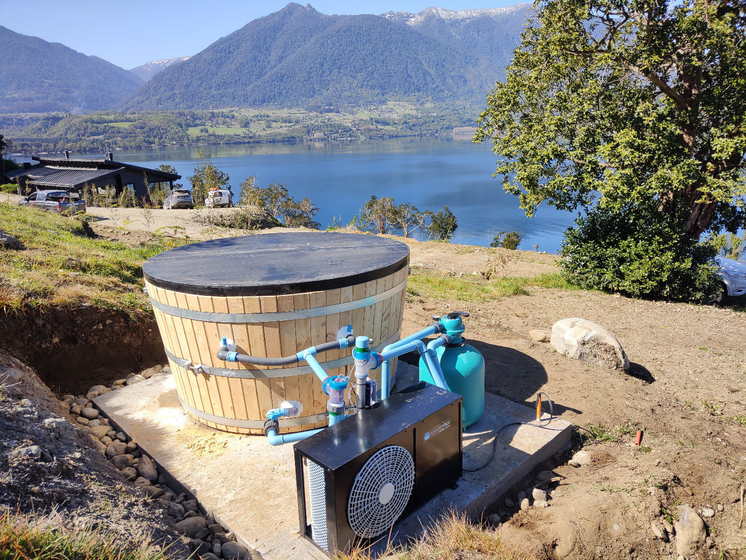 tinaja de madera
Bomba de calor
conversion tinaja de leña
SMARTTUB
SMARTPOOL