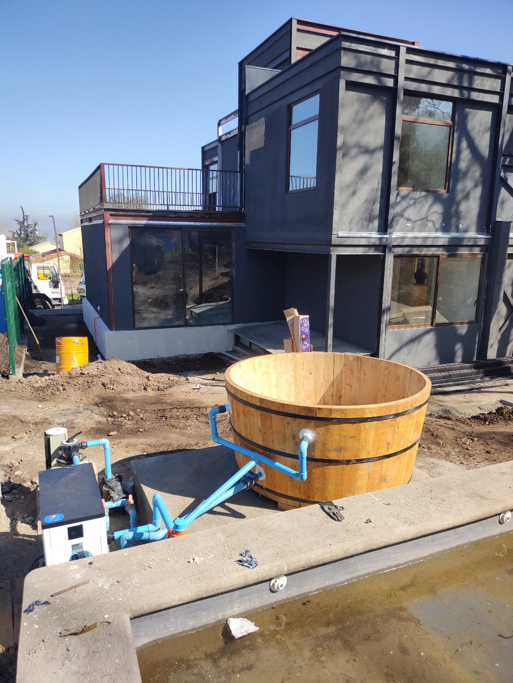 tinaja de madera
Bomba de calor
conversion tinaja de leña
SMARTTUB
SMARTPOOL