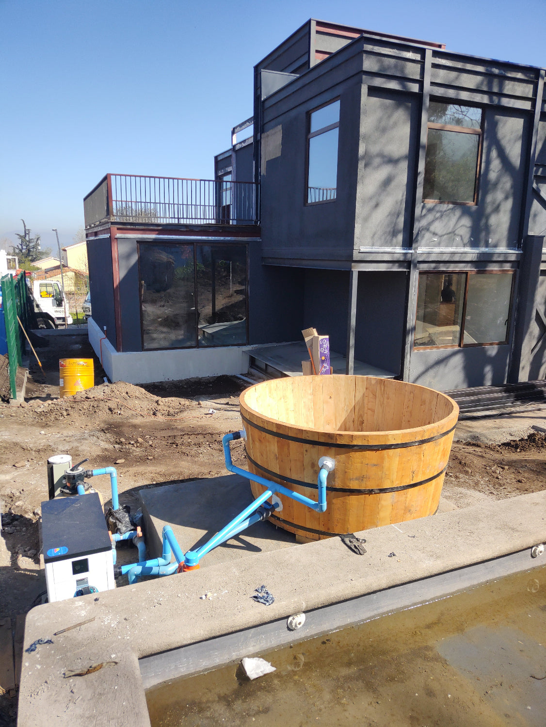 tinaja de madera
Bomba de calor
conversion tinaja de leña
SMARTTUB
SMARTPOOL