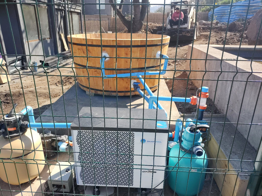 tinaja de madera
Bomba de calor
conversion tinaja de leña
SMARTTUB
SMARTPOOL