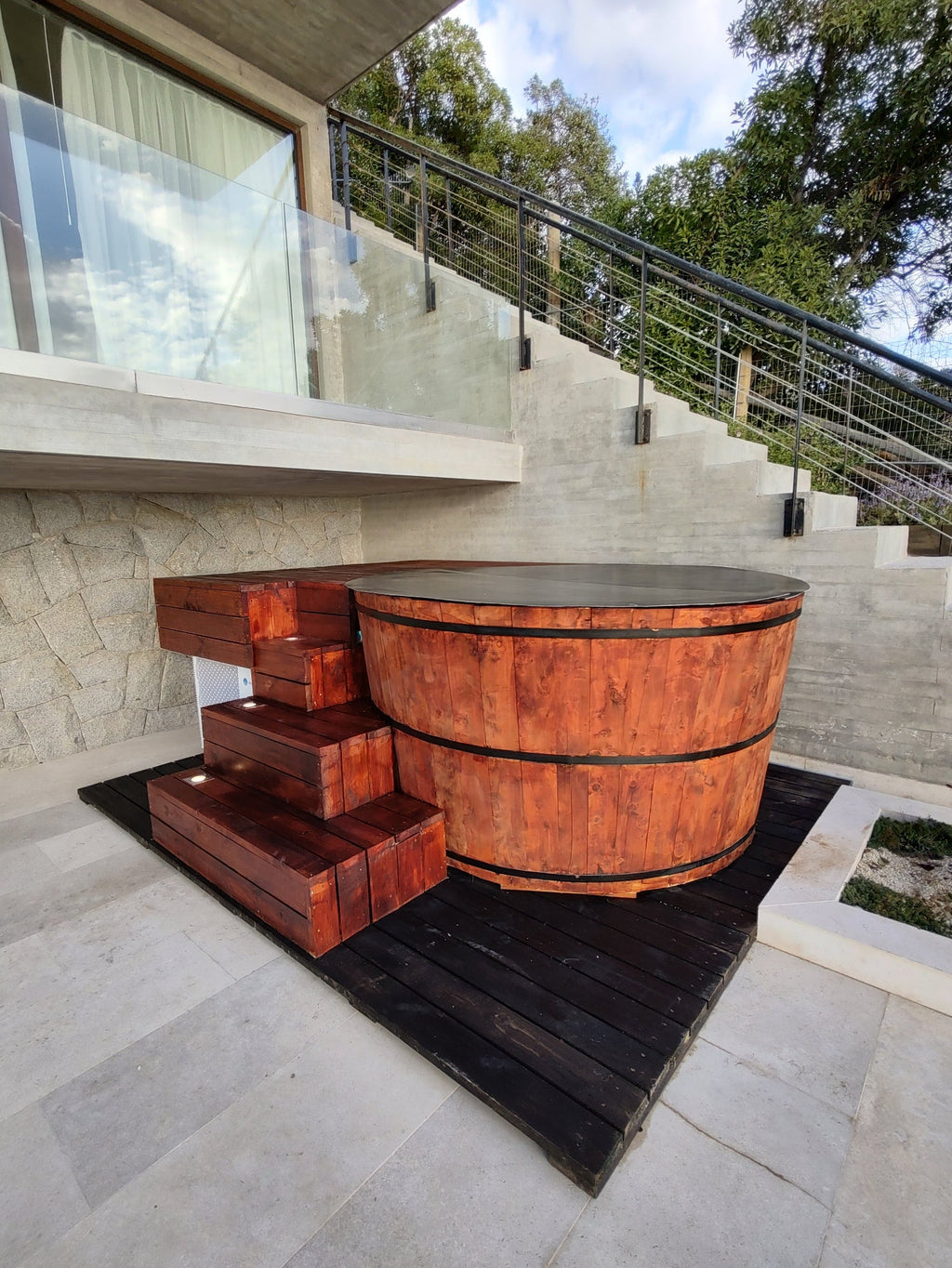 tinaja de madera
Bomba de calor
tapa térmica
SMARTTUB
SMARTPOOL