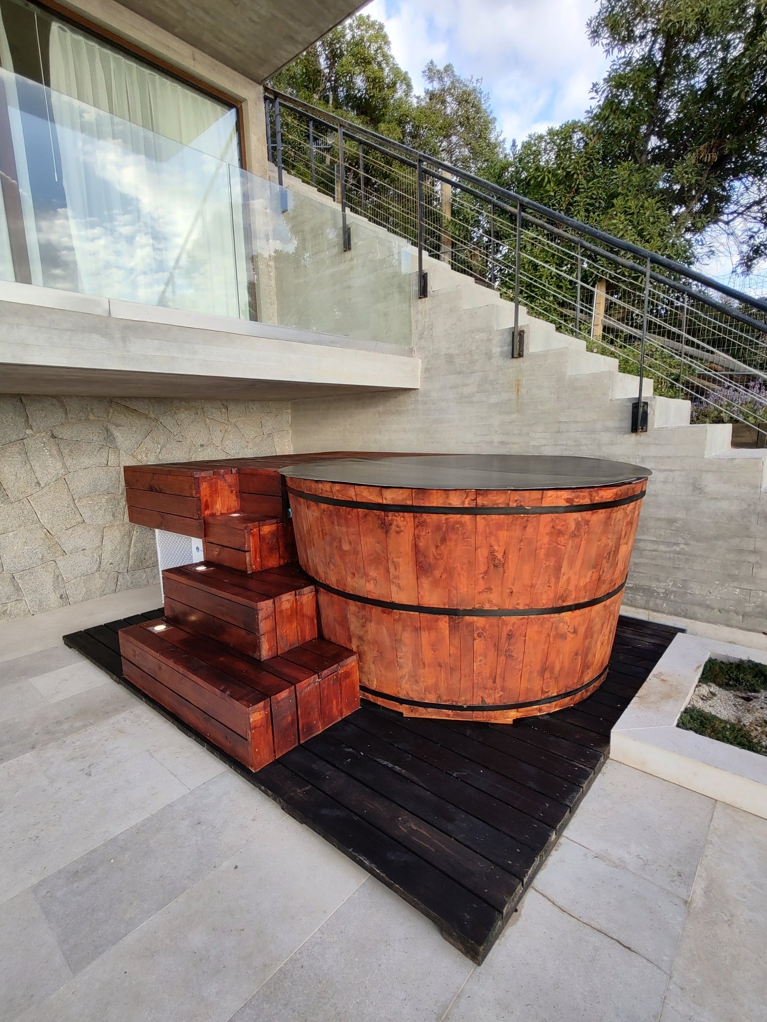 tinaja de madera
Bomba de calor
tapa térmica
SMARTTUB
SMARTPOOL